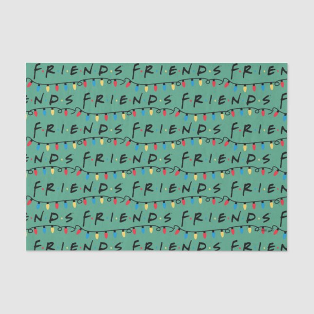 FRIENDS™ | Weihnachtsbeleuchtung - Logo Seidenpapier (Vorderseite)