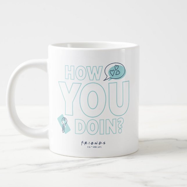 FRIENDS™ | Wie geht es Ihnen? Jumbo-Tasse (Links)