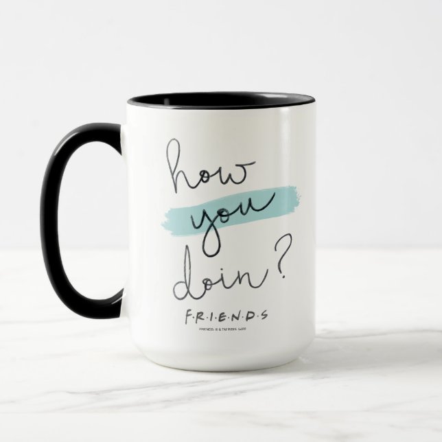 FRIENDS™ | Wie geht es Ihnen? Tasse (Links)