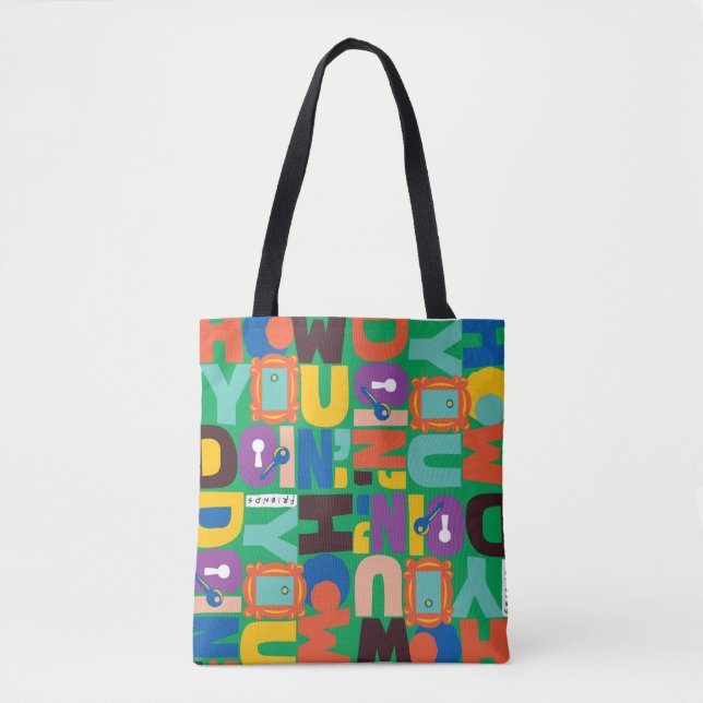 FRIENDS™ | Wie Sie das dynamische Muster machen Tasche (Vorderseite)