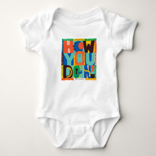 FRIENDS™   Wie Sie tun' - Vibrant Graphic Baby Strampler