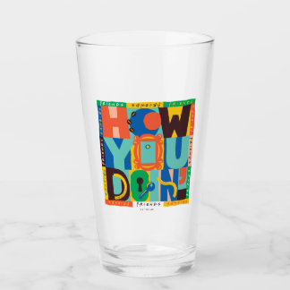 FRIENDS™ | Wie Sie tun' - Vibrant Graphic Glas