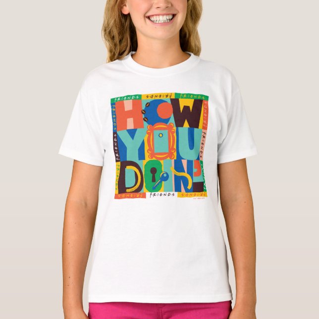 FRIENDS™ | Wie Sie tun' - Vibrant Graphic T-Shirt (Vorderseite)