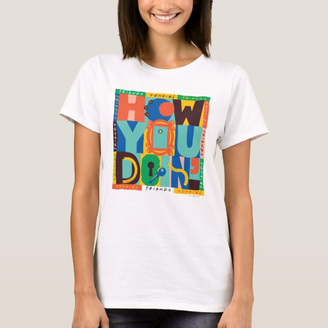 FRIENDS™ | Wie Sie tun' - Vibrant Graphic T-Shirt (Vorderseite)