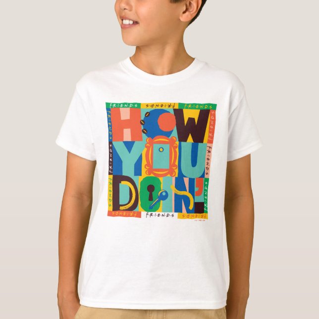 FRIENDS™ | Wie Sie tun' - Vibrant Graphic T-Shirt (Vorderseite)