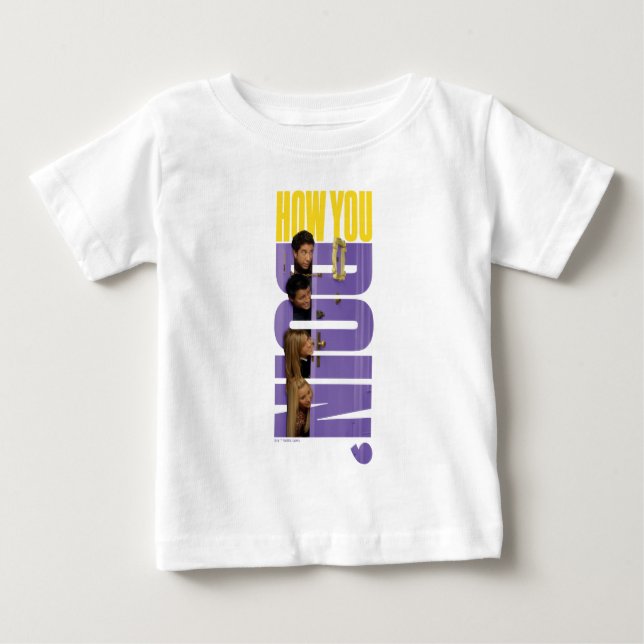 FRIENDS™ | Wie Sie vorgehen Baby T-shirt (Vorderseite)