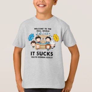 FRIENDS™ Willkommen im Real World Chibi T-Shirt