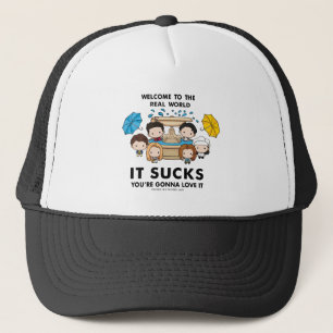 FRIENDS™   Willkommen im Real World Chibi Truckerkappe
