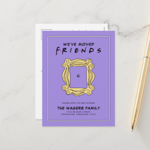 FRIENDS™ Wir sind umgezogen Postkarte