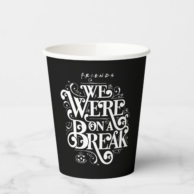 FRIENDS™ | Wir waren in einer Pause Pappbecher (Links)