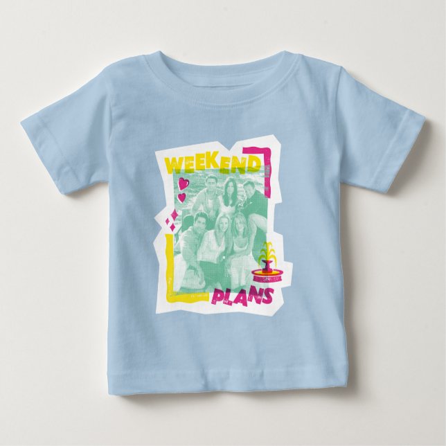 FRIENDS™ | Wochenendpläne Baby T-shirt (Vorderseite)