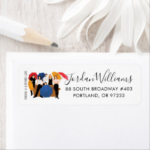 FRIENDS™-Zeichen-Silhouette