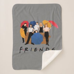 FRIENDS™-Zeichen-Silhouette Sherpadecke