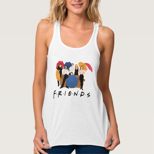 FRIENDS™-Zeichen-Silhouette Tank Top (Vorderseite)