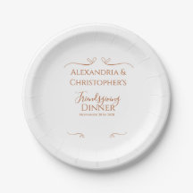 Friendsgiving Dinner Party Chic Minimal 
