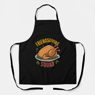 Friendsgiving Squad Türkei Dinner Geschenk Match Schürze