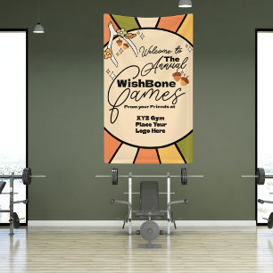 Friendsgiving-Willkommensbanner für Wishbone Gamed Banner