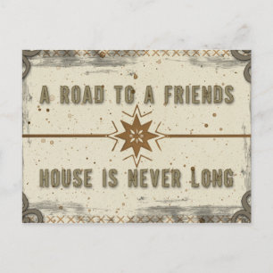 Friendship #2 Postcard Postkarte