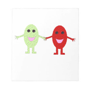 Friendship Grapes Notepad Notizblock