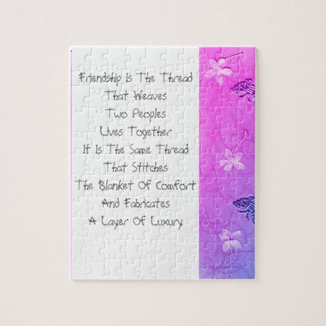 Friendship Is The Thread (Vertikal)