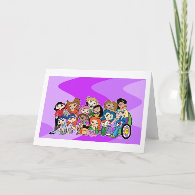 Friendz Card Karte (Vorderseite)