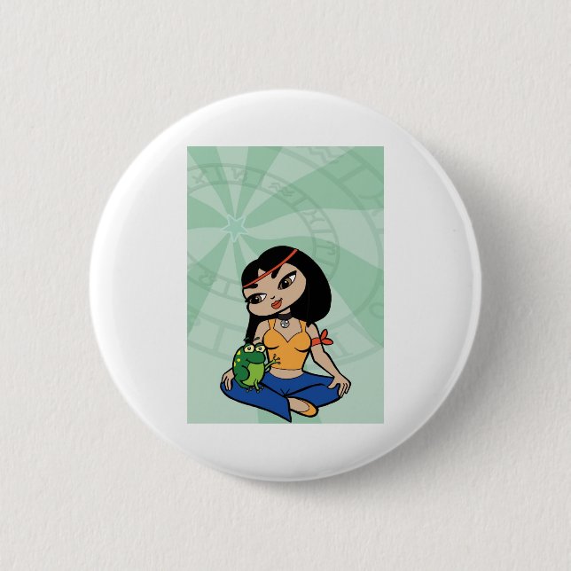 Friendz Knopf Button (Vorderseite)