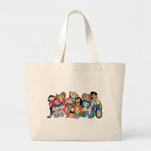 Friendz Taschen-Tasche Jumbo Stoffbeutel