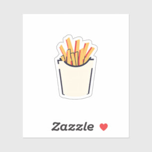 Fries Aufkleber