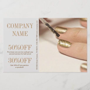 Fries Beauty Nail Artist Nagelsalon Flyer