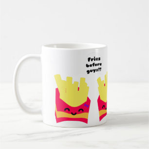 Fries Before Typ! Kaffeetasse