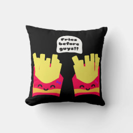 Fries Before Typ! Kissen