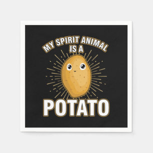 Fries Funny Puns Foodies Food Lovers Gift My Spiri Serviette