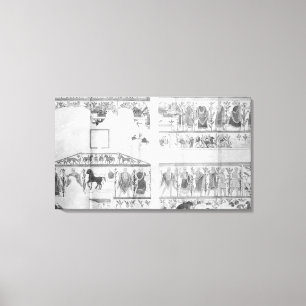 Fries vom Grotte della Querciola Leinwanddruck