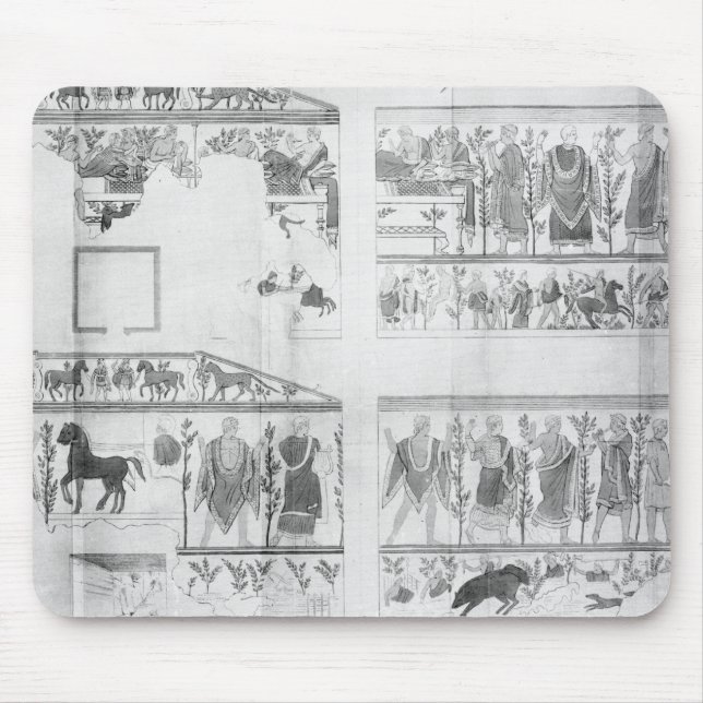 Fries vom Grotte della Querciola Mousepad (Vorne)