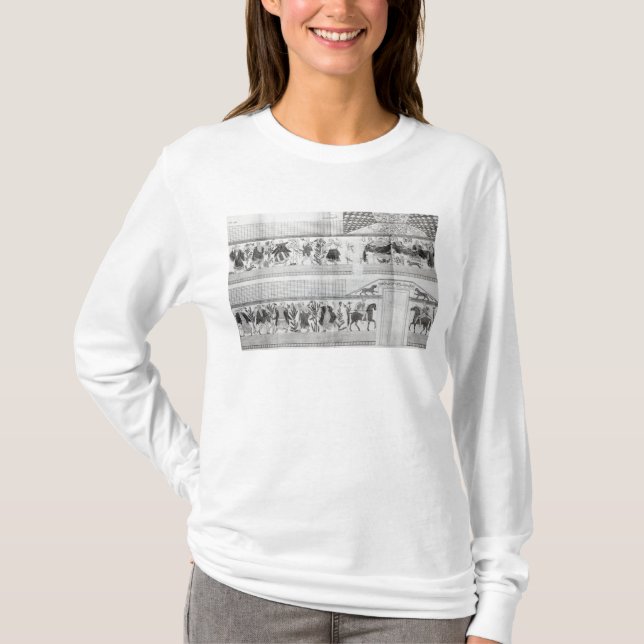 Fries von Grotta Del Triclinio T-Shirt (Vorderseite)