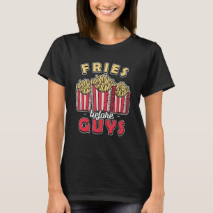 Fries vor Typ Junk Food T-Shirt