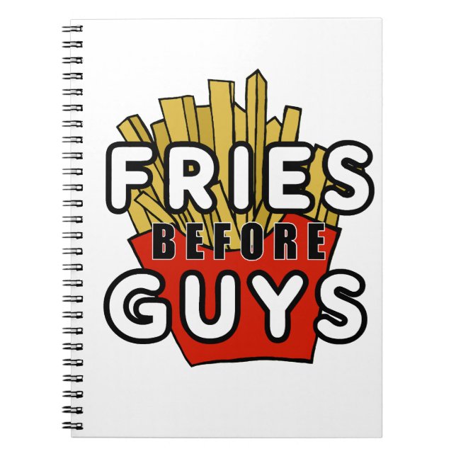 Fries vor Typ Notizblock (Vorderseite)