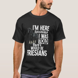 Friesen Friesen Reitend Friesen Vater Pferdeliebha T-Shirt
