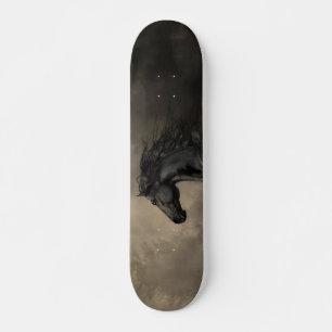 Friesenpferd des schwindenden Lichts Skateboard