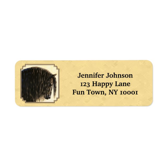 Friesian Draft Horellow (Vorne)