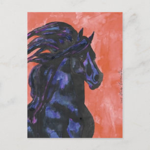 Friesian Fantasy Postkarte
