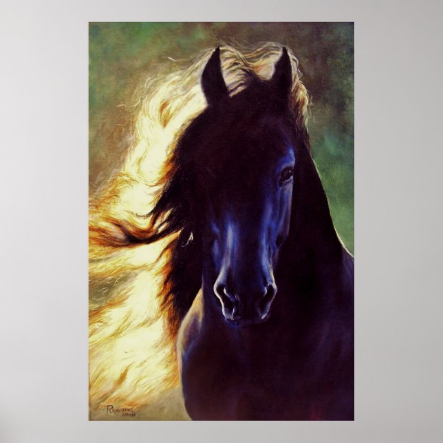 ‚Friesian Glow‘ Poster (Vorne)