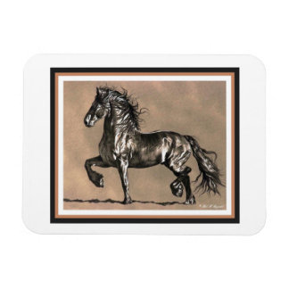 Friesian Horse Magnet
