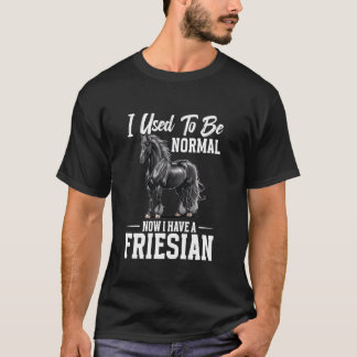 Friesian Horse Owner Ich war früher normale Equest T-Shirt