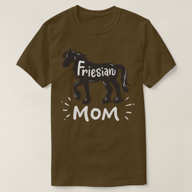 Friesian Horse T-Shirt (Design vorne)