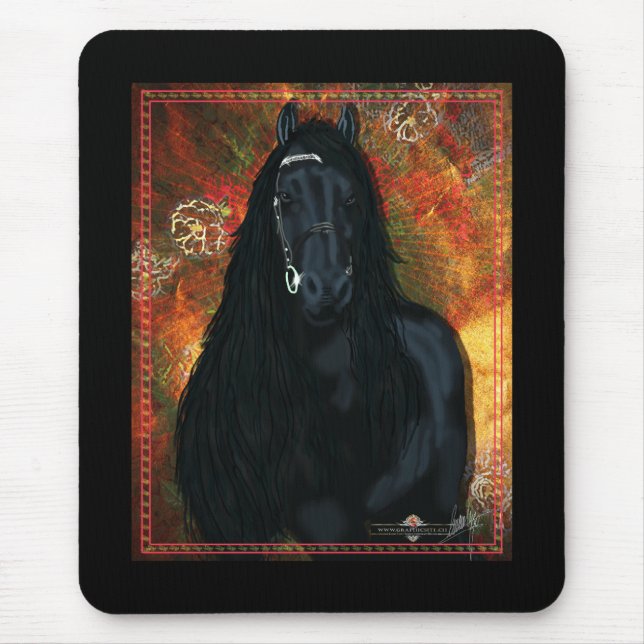 Friesian - Mousepad (Vorne)