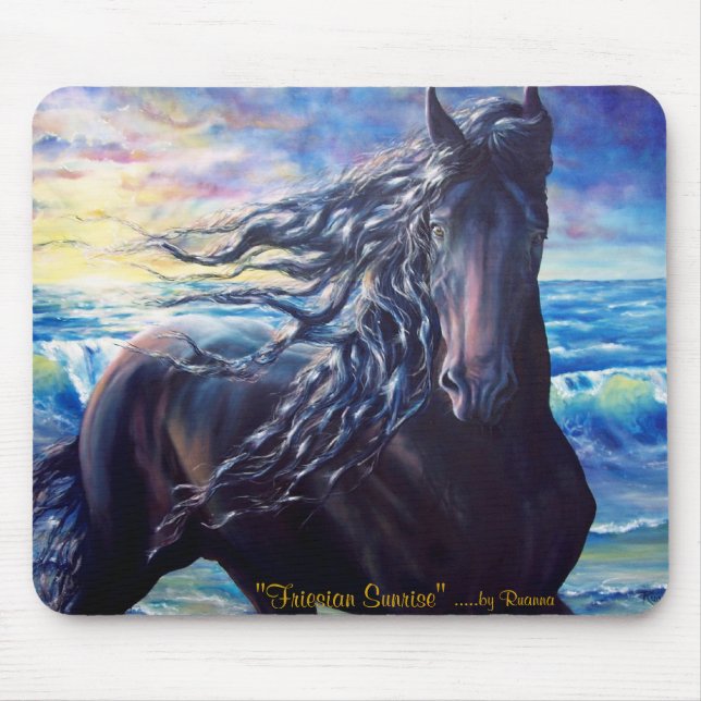 "Friesian Sunrise" Mousepad (Vorne)
