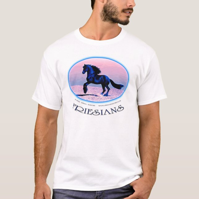 FRIESISCHE RINDER ZWEI T-Shirt (Vorderseite)