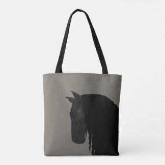 Friesischer Allover-Druck-Taschentuch Tasche