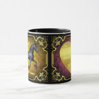 Friesischer Hengst, Herz der Gold-Tasse